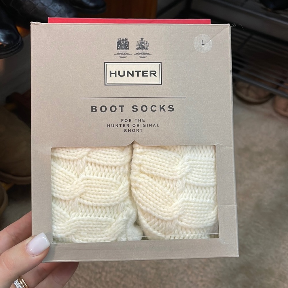 Hunter boot socks for the hunter short